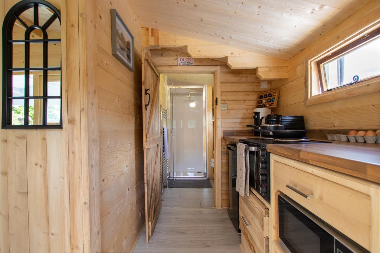 Choller Lake Lodges - Primrose Cabin With Private Hot Tub Arundel Bagian luar foto